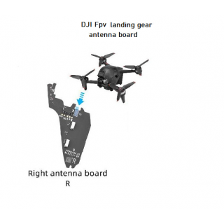 DJI FPV Landing Gear Antenna Board - Front Right